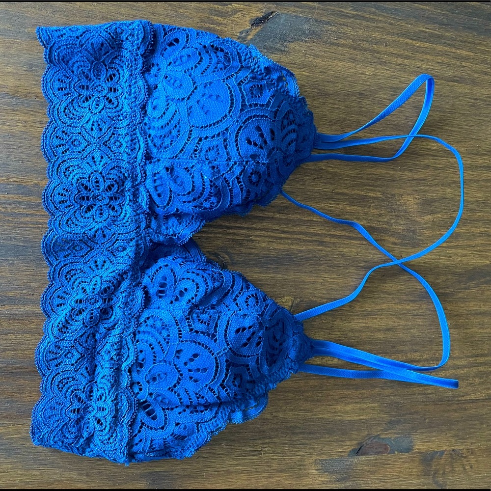 Aerie Triangle Lace Bralette